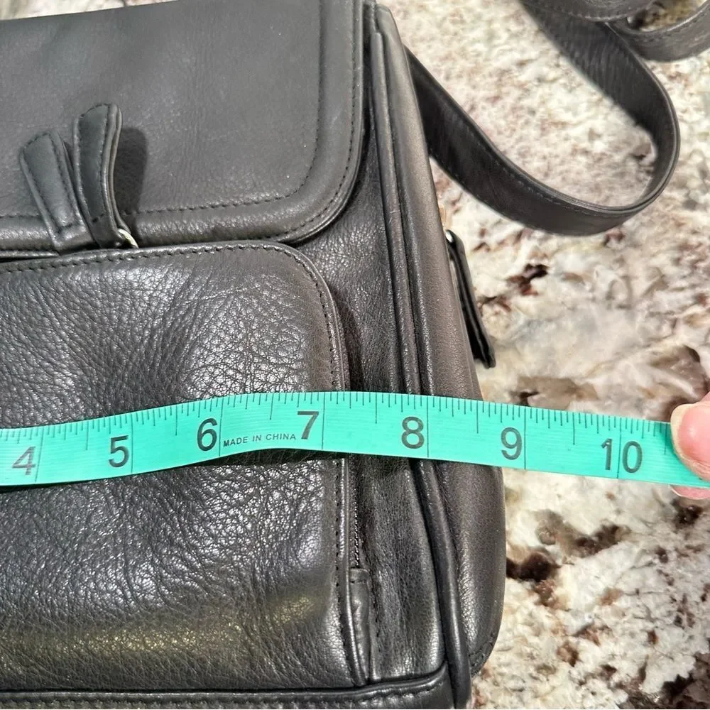 Leather Crossbody Handbag